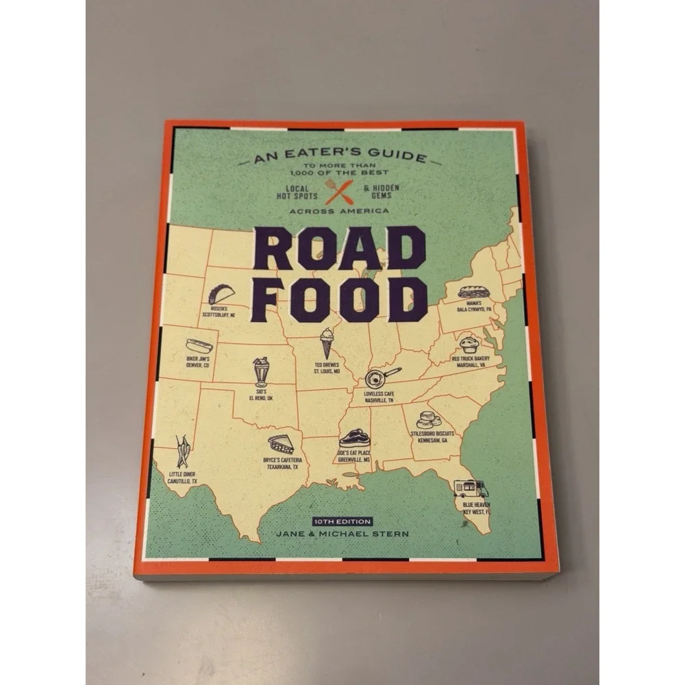 Roadfood‎ Guidebook 10th Edition by Jane & Michael Stern, Travel Restaurants